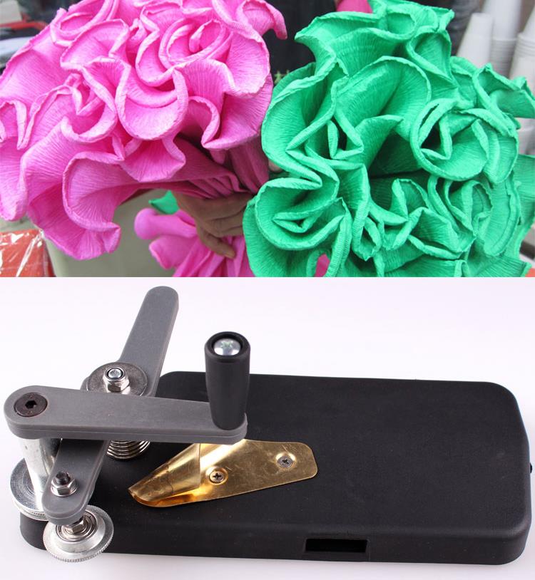 The Florist Supply - Thin teeth flowers paper machine,Wave curling,Crepe