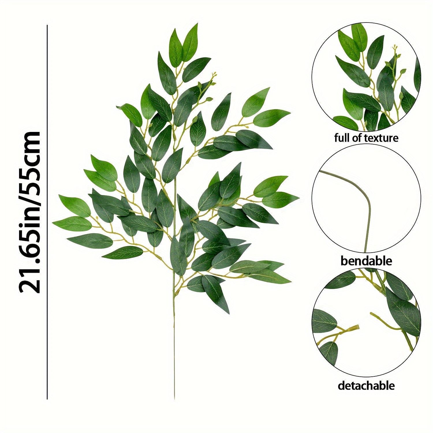 Faux Italian Ruscus Greenery S - Ruscus Stem Faux ulasan dan harga
