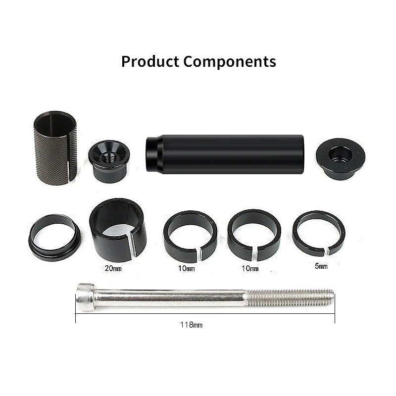 Bicycle Fork Steerer Tube Exte - Stem Extender Tube ulasan dan harga