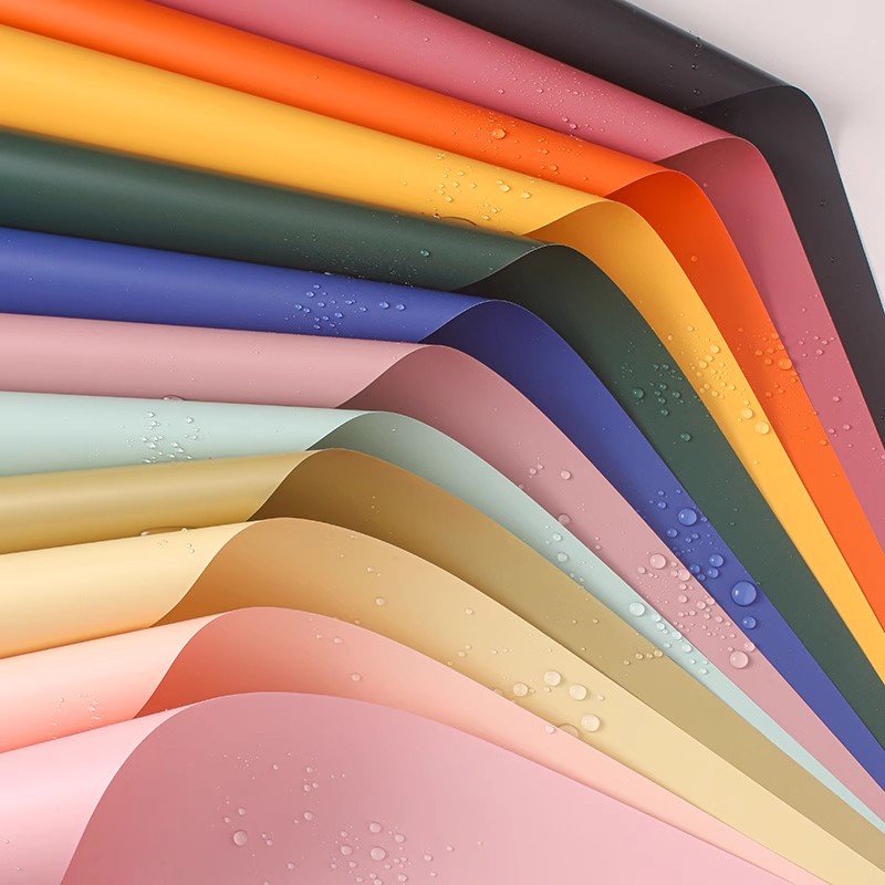 Korean Style Solid Color Paper - The Florist Supply ulasan dan harga