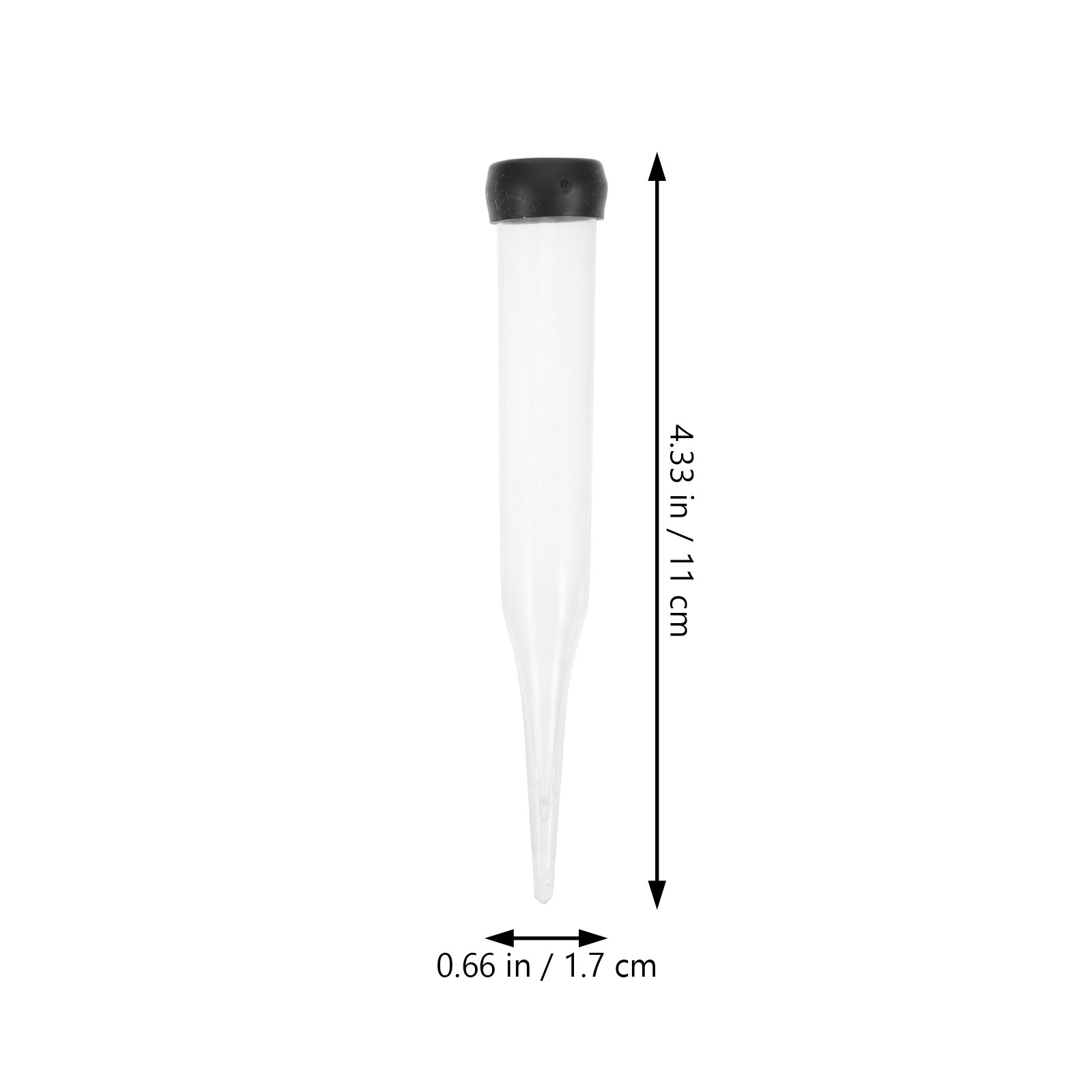 50Pcs Sturdy Compact Plastic F - Stem Extender Tube ulasan dan harga