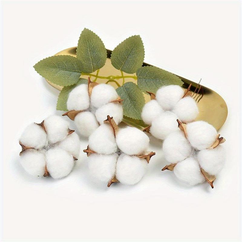 10Pcs White Cotton Florist Sup - Florist Wreath Supply ulasan dan harga