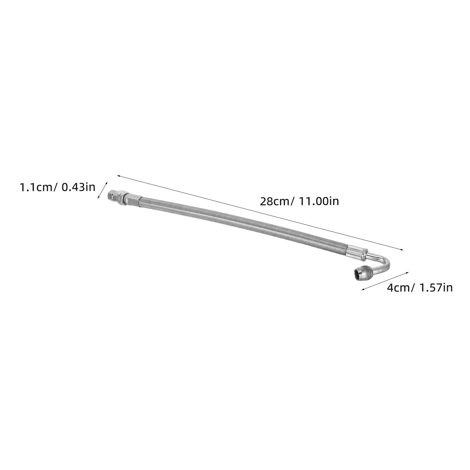 2Pcs Tire Inflation Extension  - Stem Extender Tube ulasan dan harga