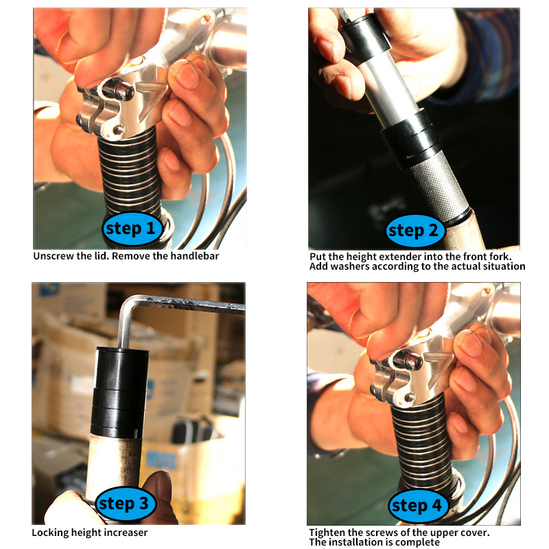 Bicycle Fork Steerer Tube Exte - Stem Extender Tube ulasan dan harga