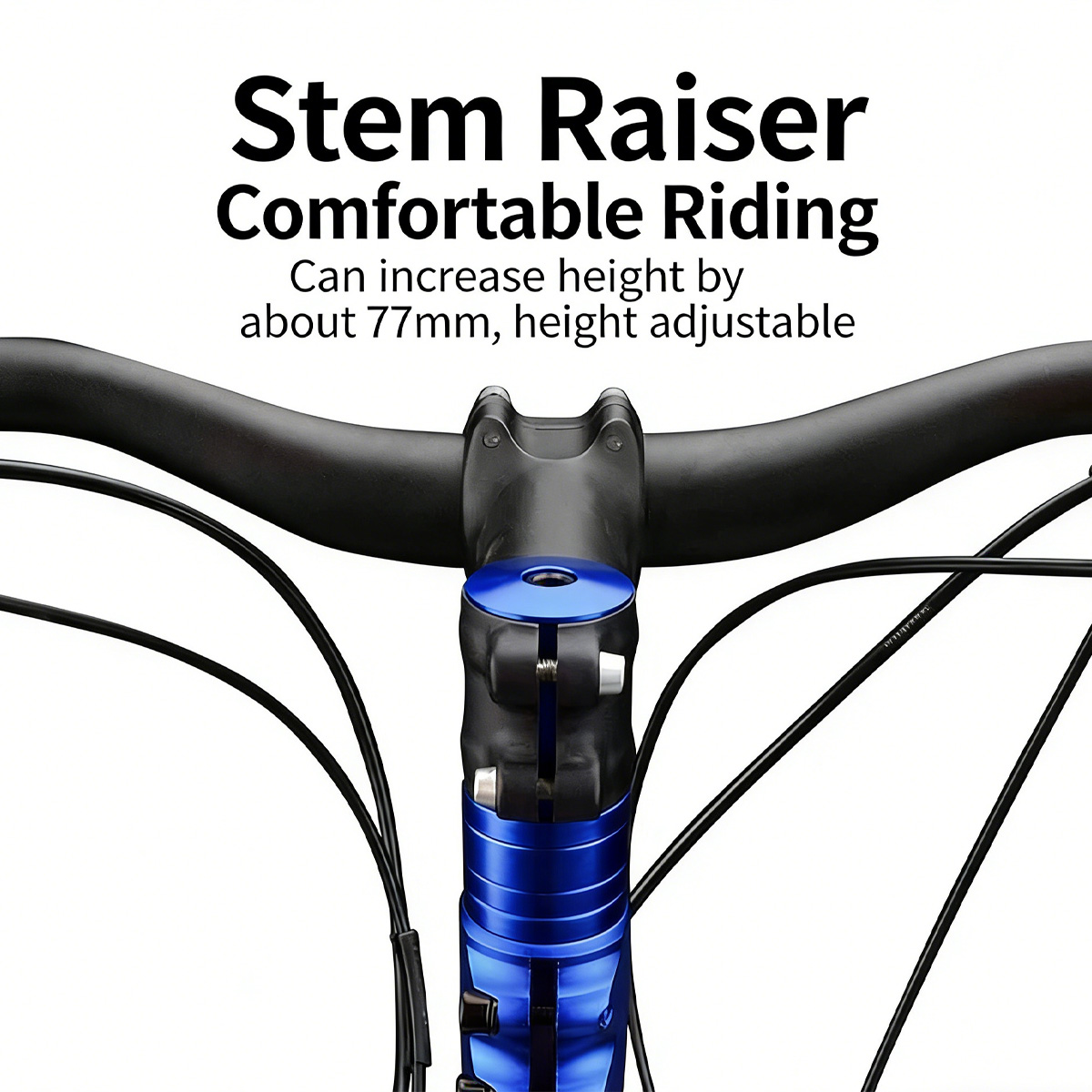 1pc Bicycle Stem Riser Head Tu - Stem Extender Tube ulasan dan harga
