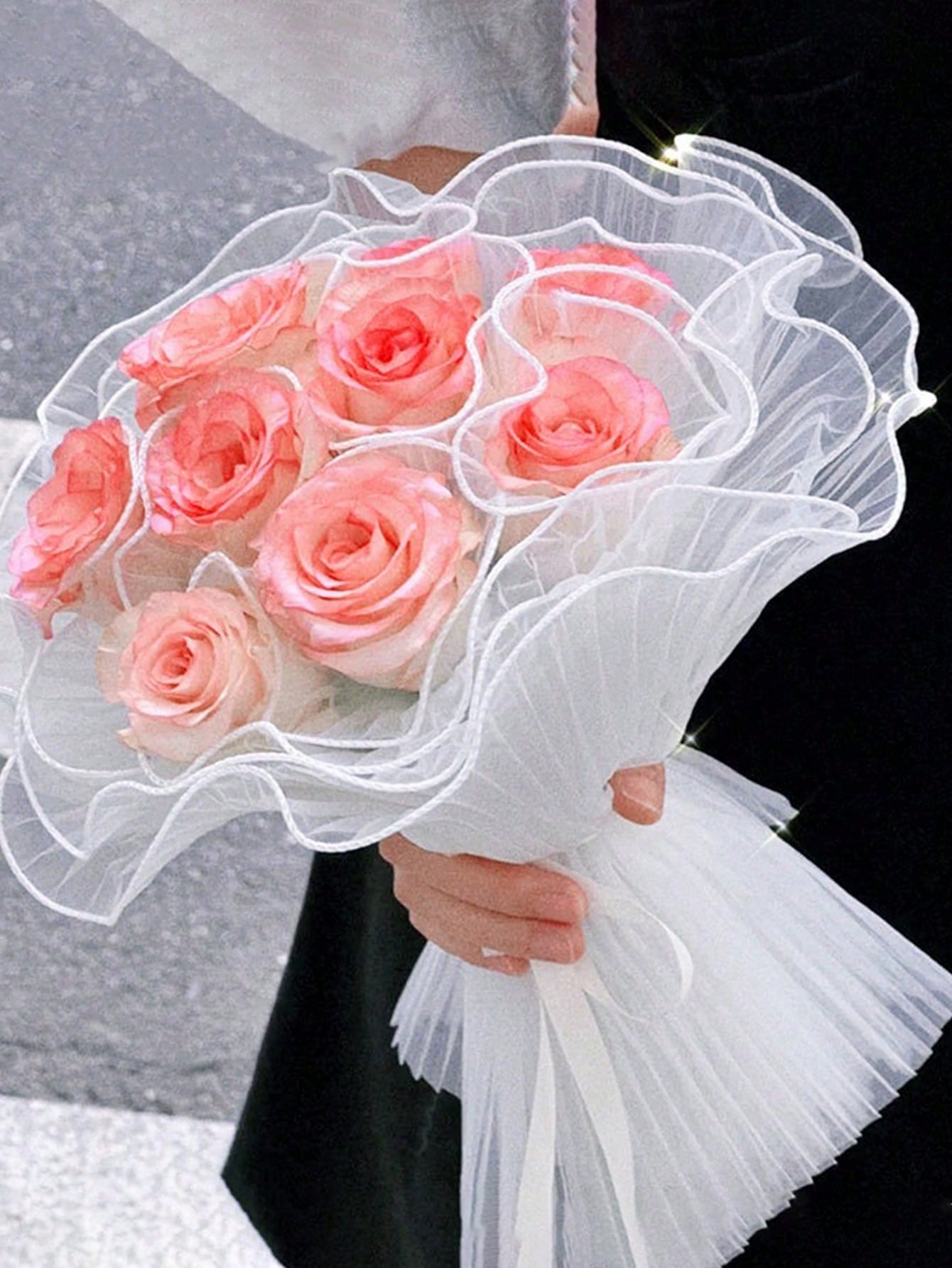 4Yards Faux Pearl Edge Flower  - The Florist Supply ulasan dan harga