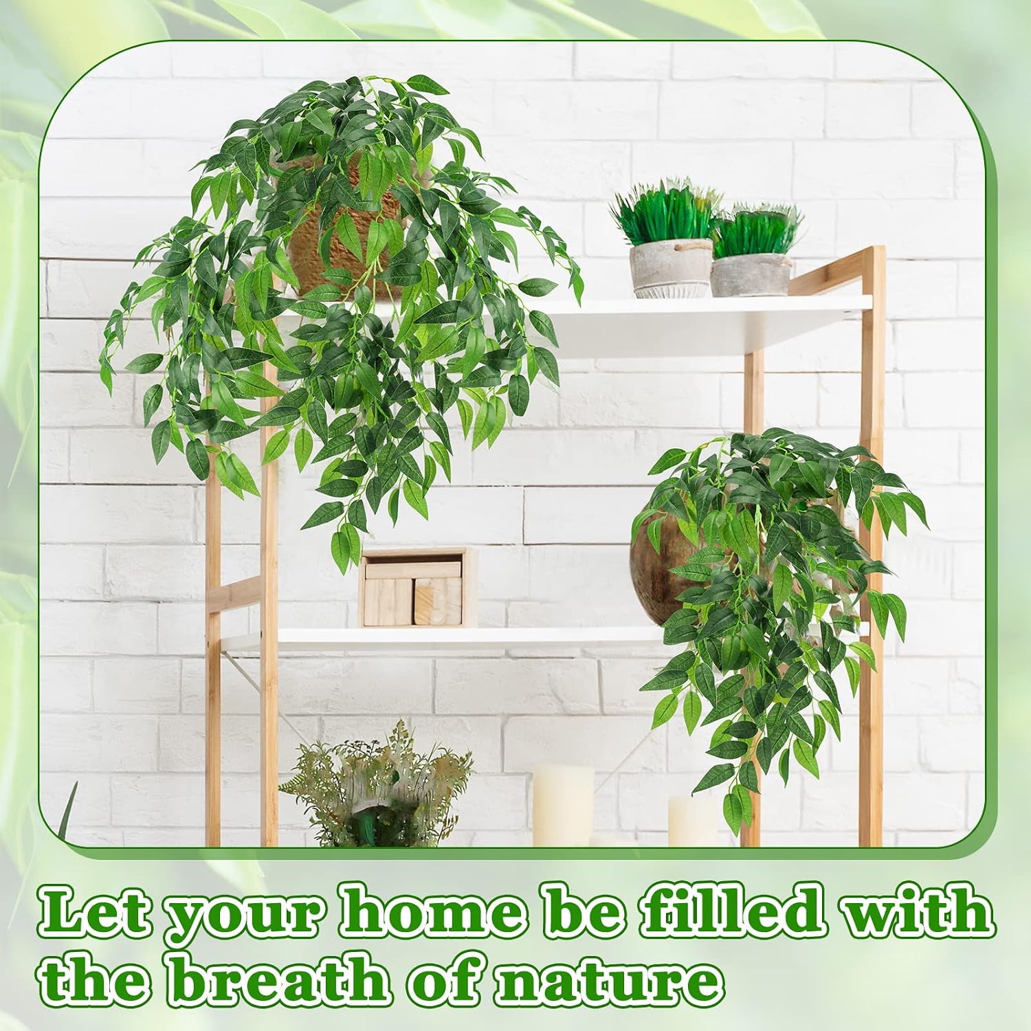 100 Pcs Artificial Italian Rus - Ruscus Stem Faux ulasan dan harga
