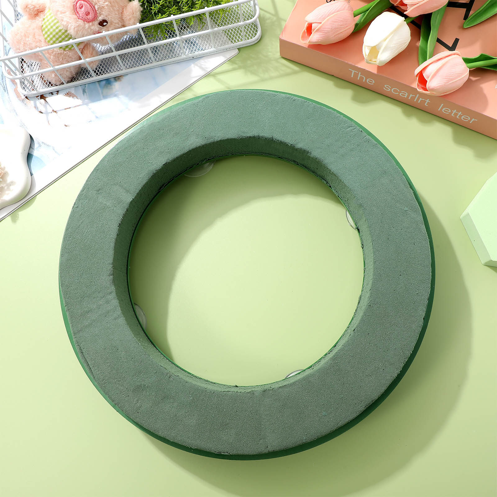 Small Flower Foam Ring Mud Blo - Florist Wreath Supply ulasan dan harga