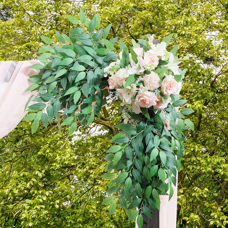 10pcs Artificial Plants Italia - Ruscus Stem Faux ulasan dan harga