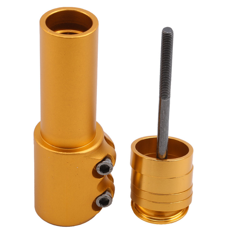 Aluminum Alloy Bicycle Front F - Stem Extender Tube ulasan dan harga